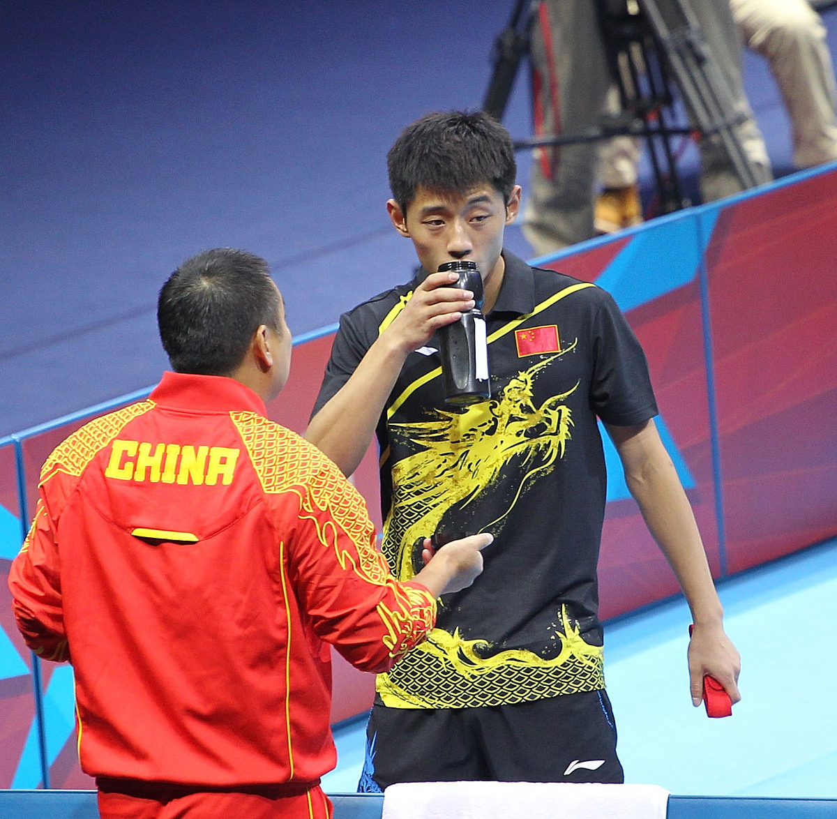 韩国队鏖战德国队，张继科惊艳四座